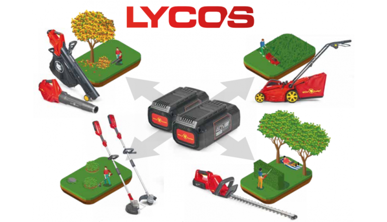 Gartengeräte Für jede Herausforderung stellt WOLF-Garden das LYCOS 40V Akku-System vor - News, Bild 1