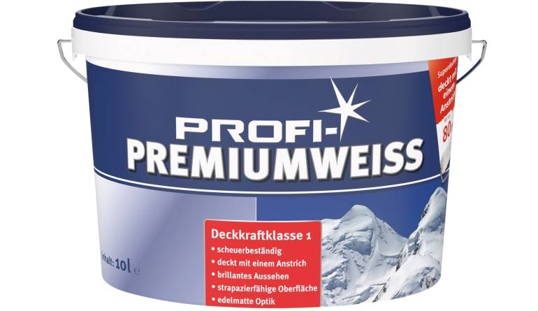 Innenfarben-Wand Repo Profi -Premiumweiss im Test, Bild 1